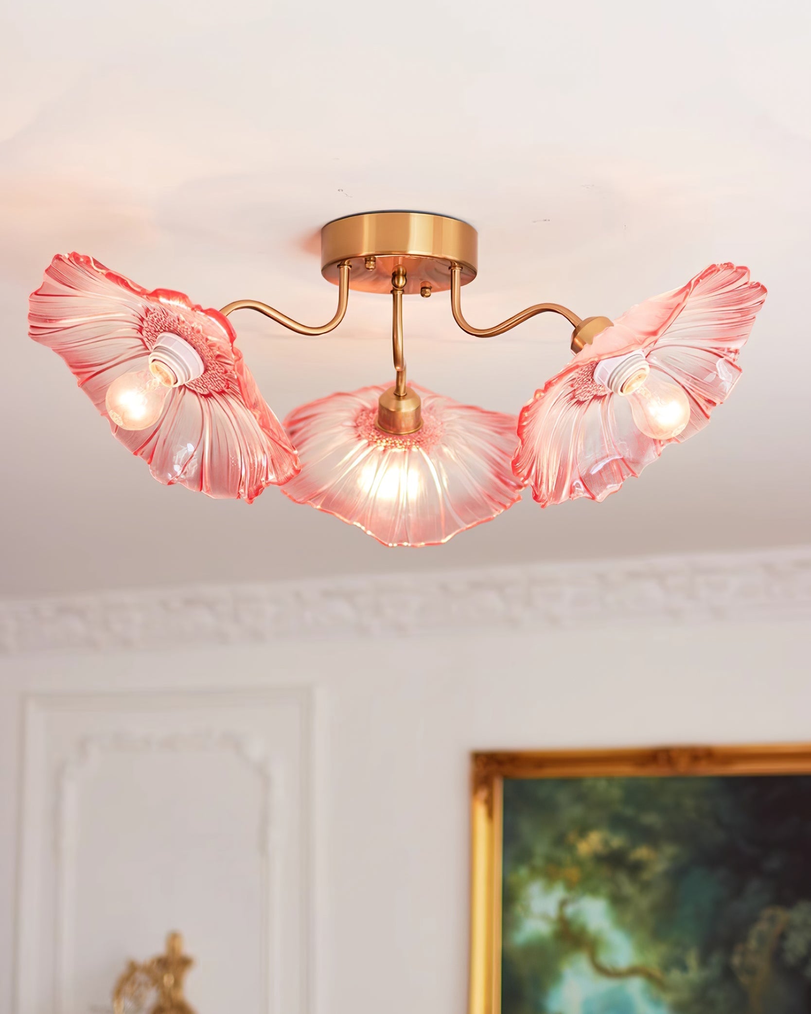 Leirova Lotus Leaf Ceiling Light