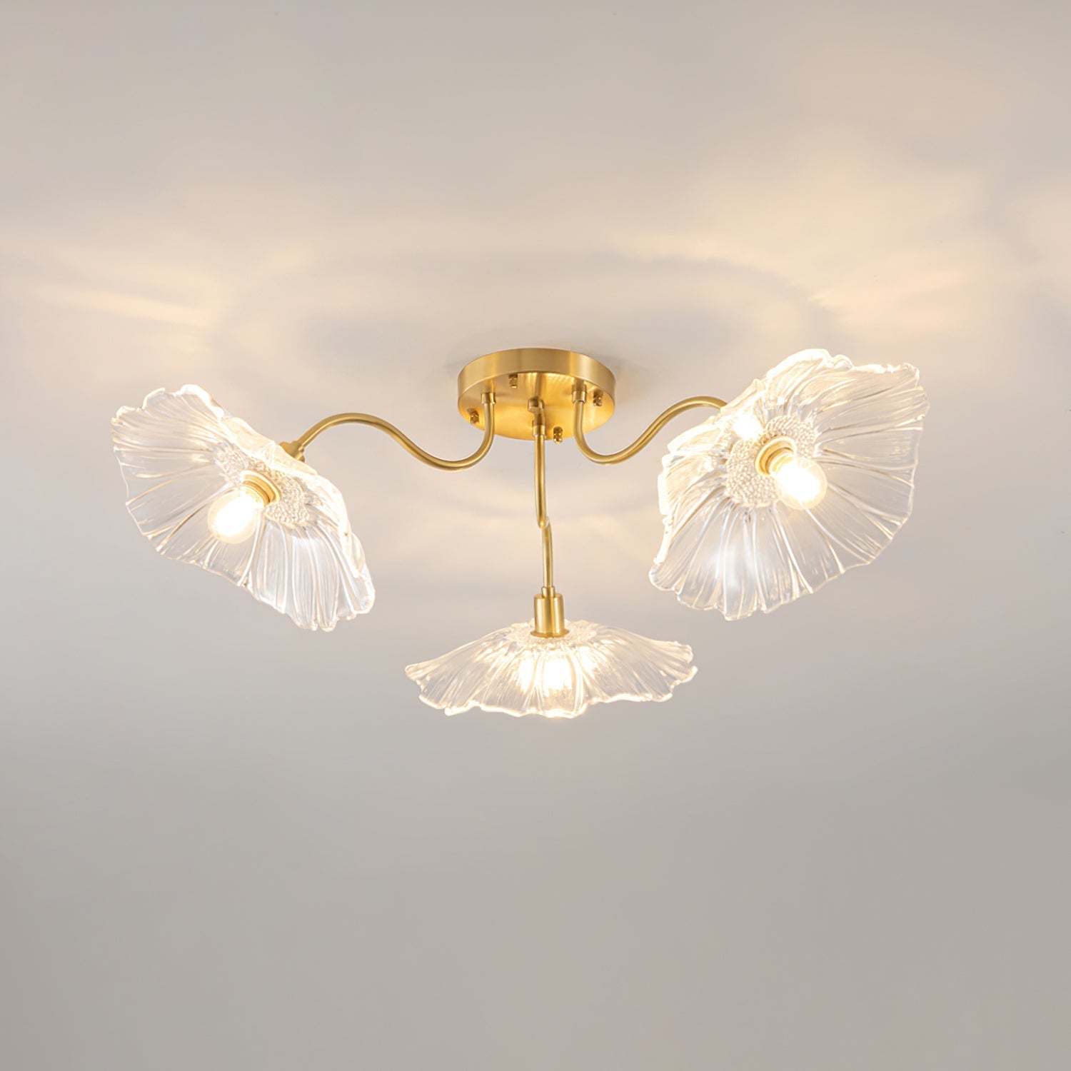 Leirova Lotus Leaf Ceiling Light