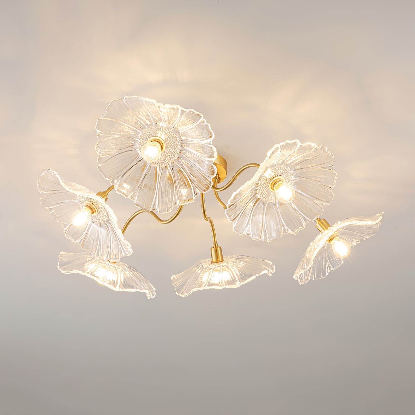 Leirova Lotus Leaf Ceiling Light