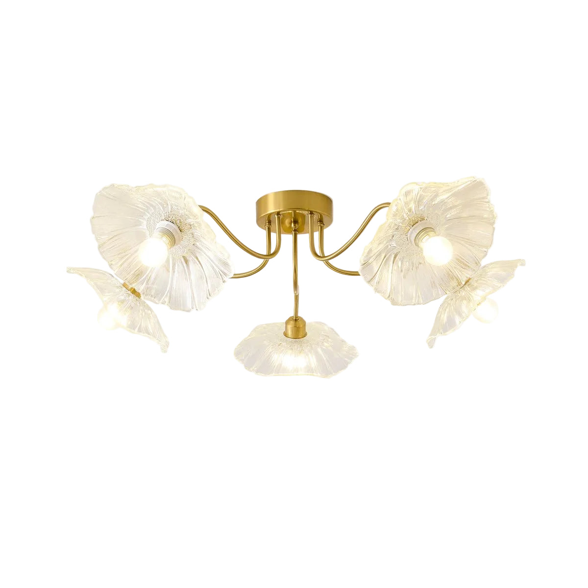 Leirova Lotus Leaf Ceiling Light
