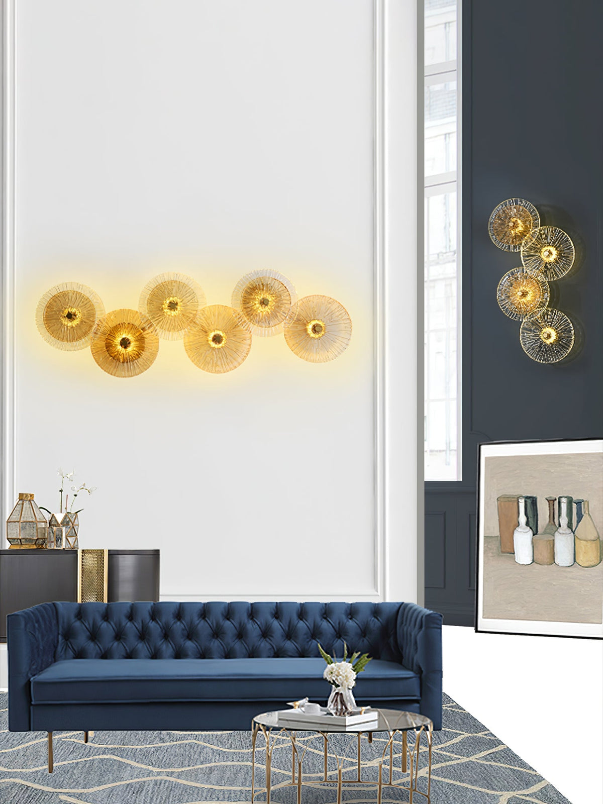 Piravon Floral Wall Light