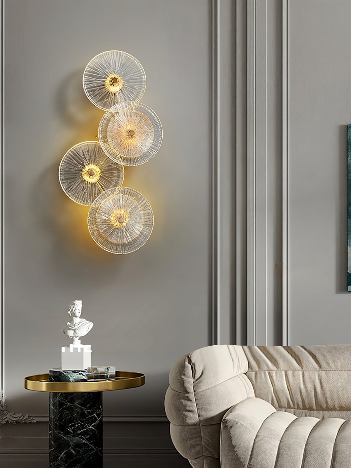 Piravon Floral Wall Light