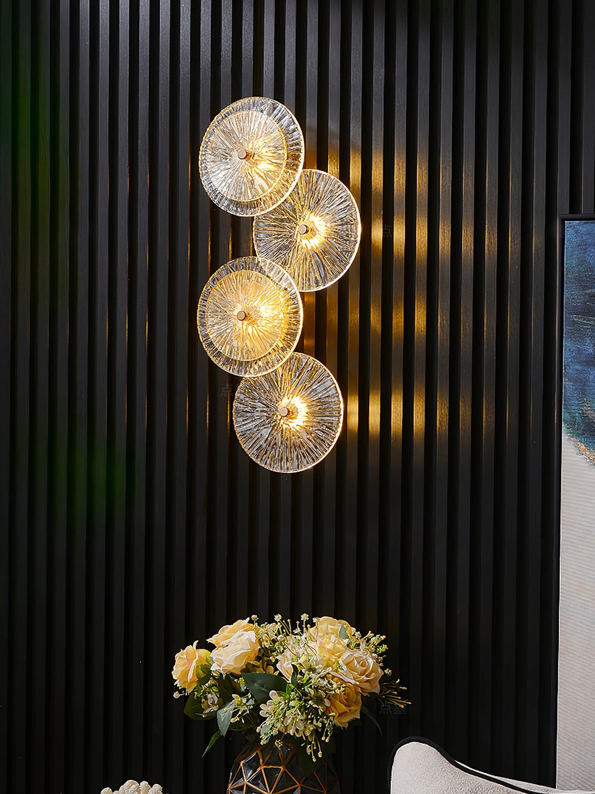 Piravon Floral Wall Light