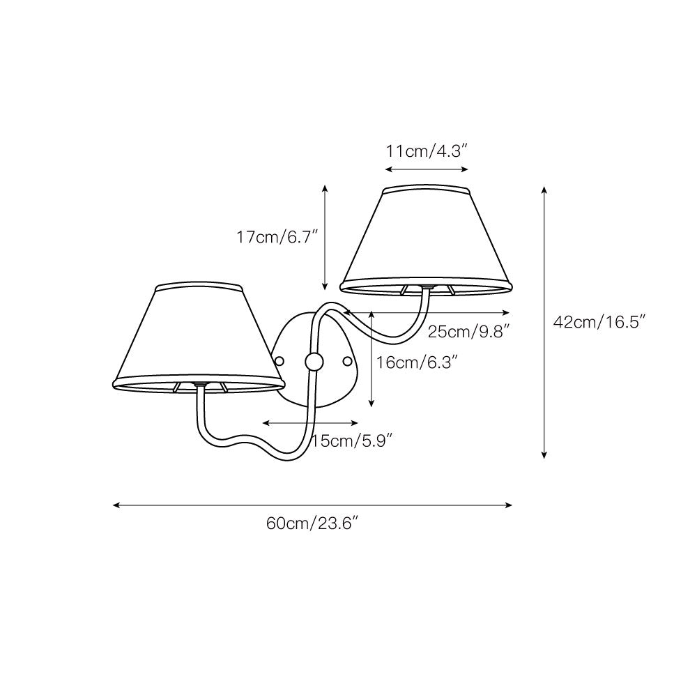 Ogimoral Wavy Wall Light