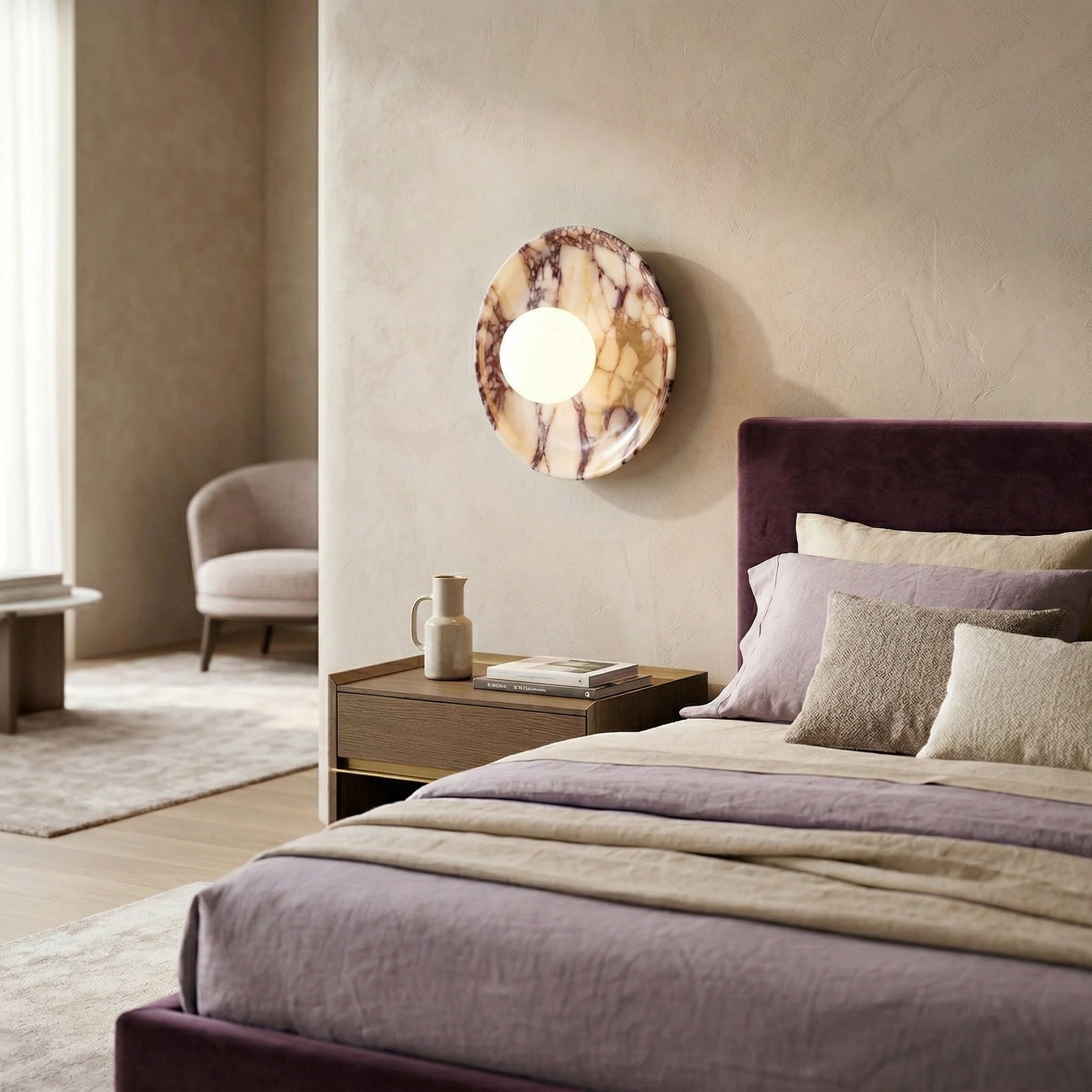 Burilan Round Wall Light