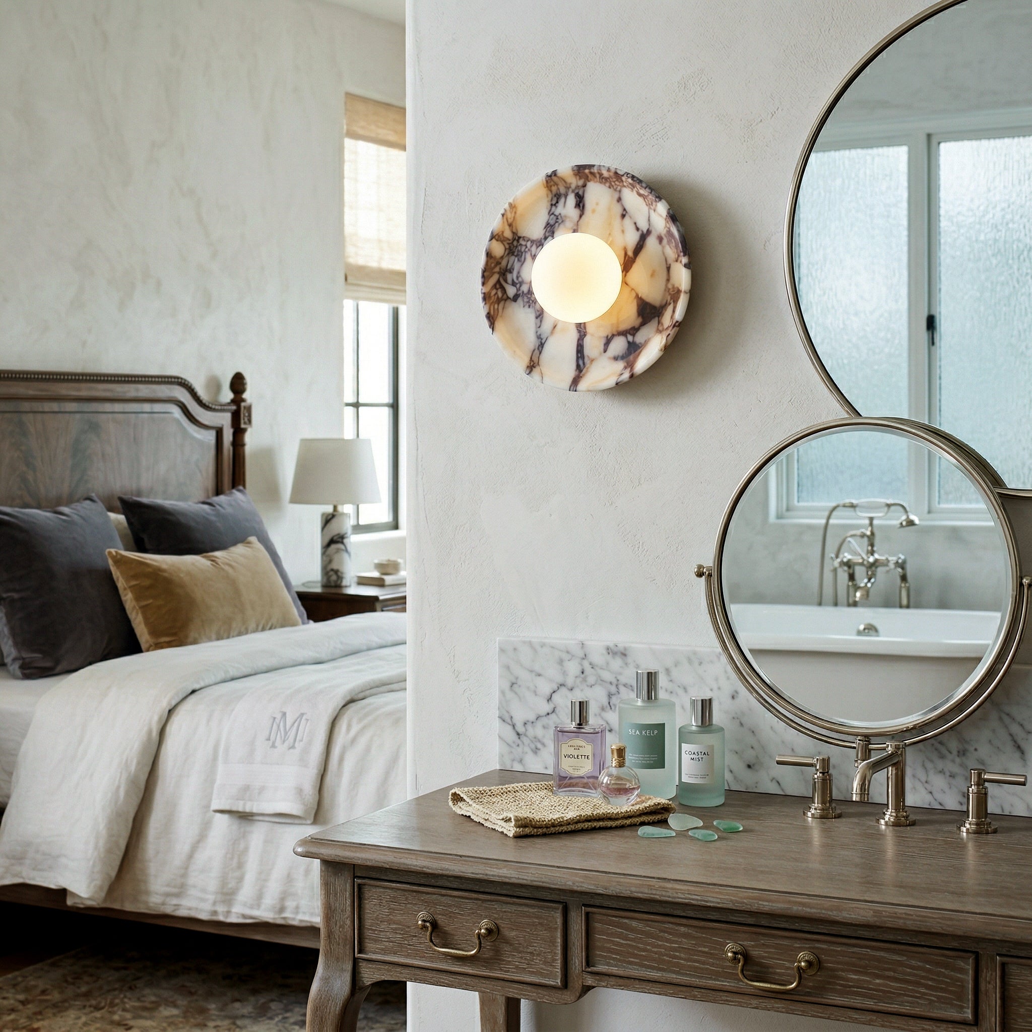 Burilan Round Wall Light