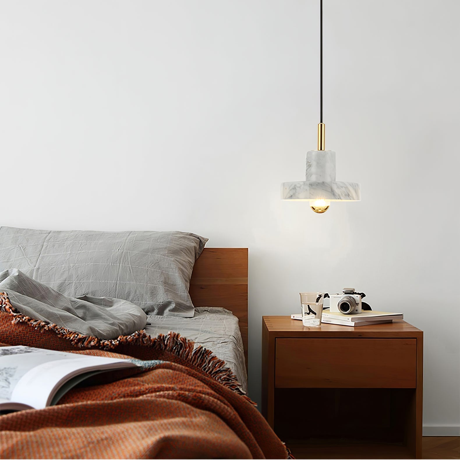 Orellea Marble Pendant Light
