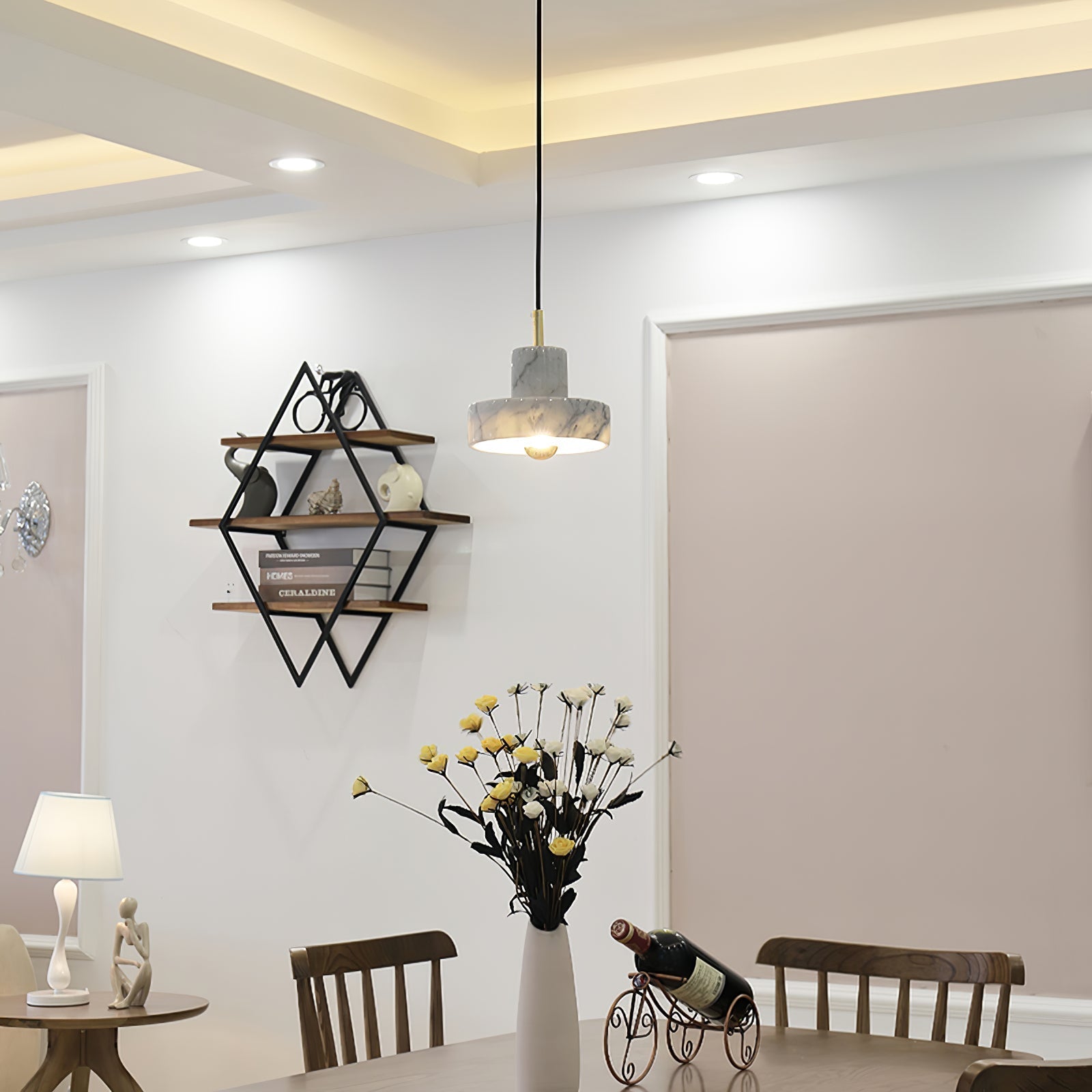 Orellea Marble Pendant Light