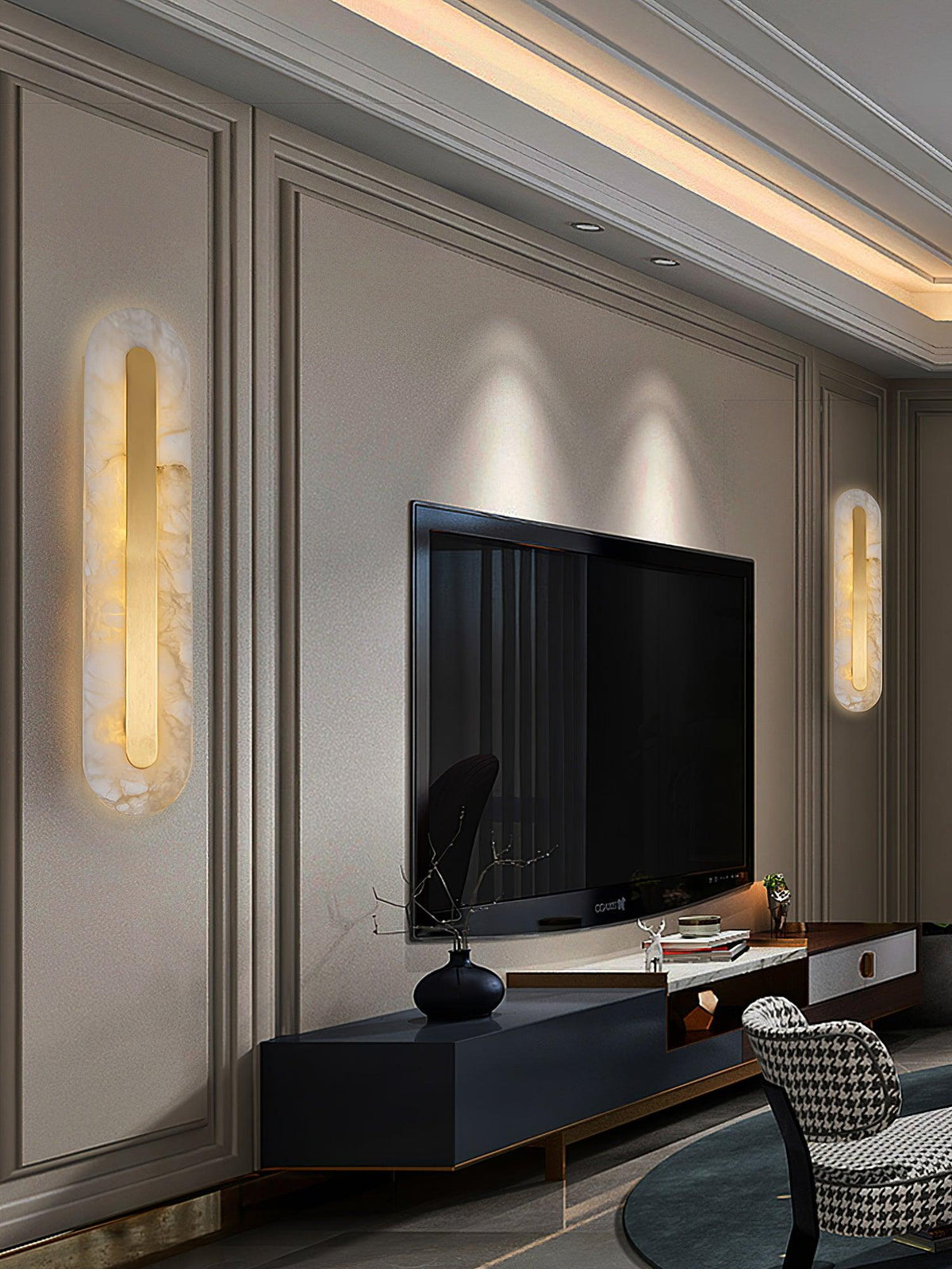 Zokiron Rounded Wall Light
