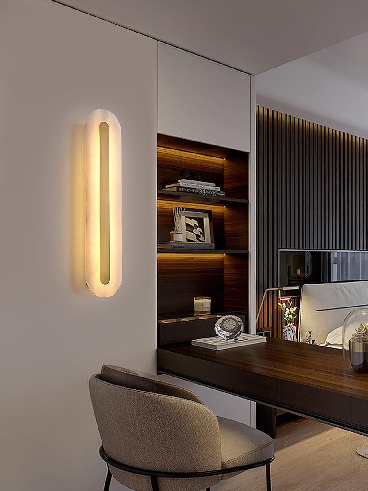 Zokiron Rounded Wall Light