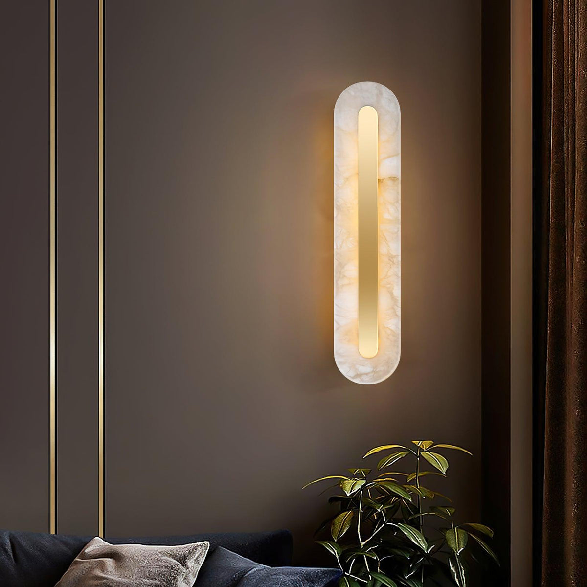Zokiron Rounded Wall Light
