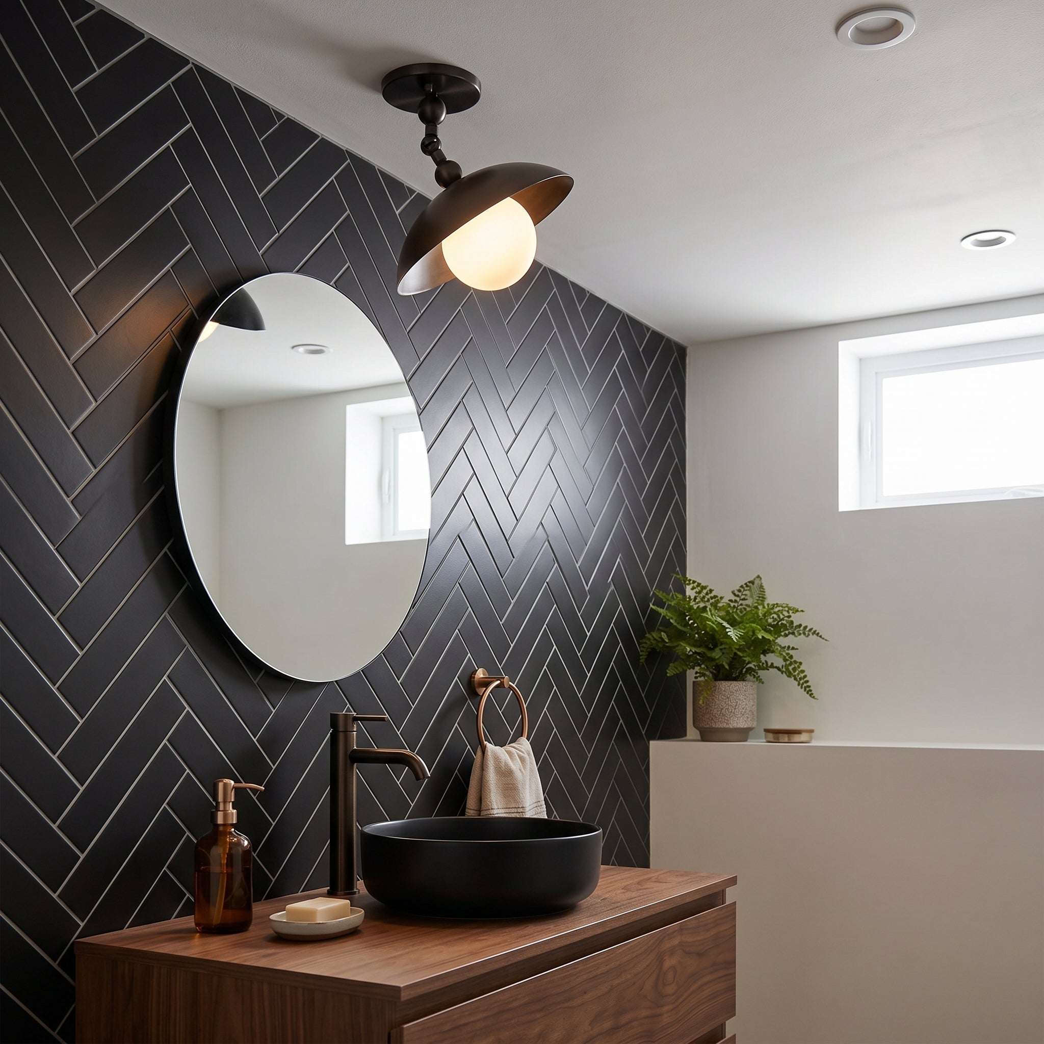 Alunona Globe Ceiling Light