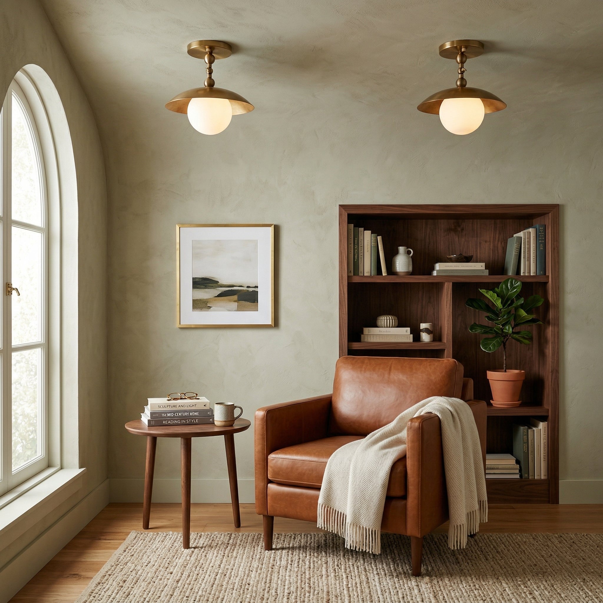Alunona Globe Ceiling Light