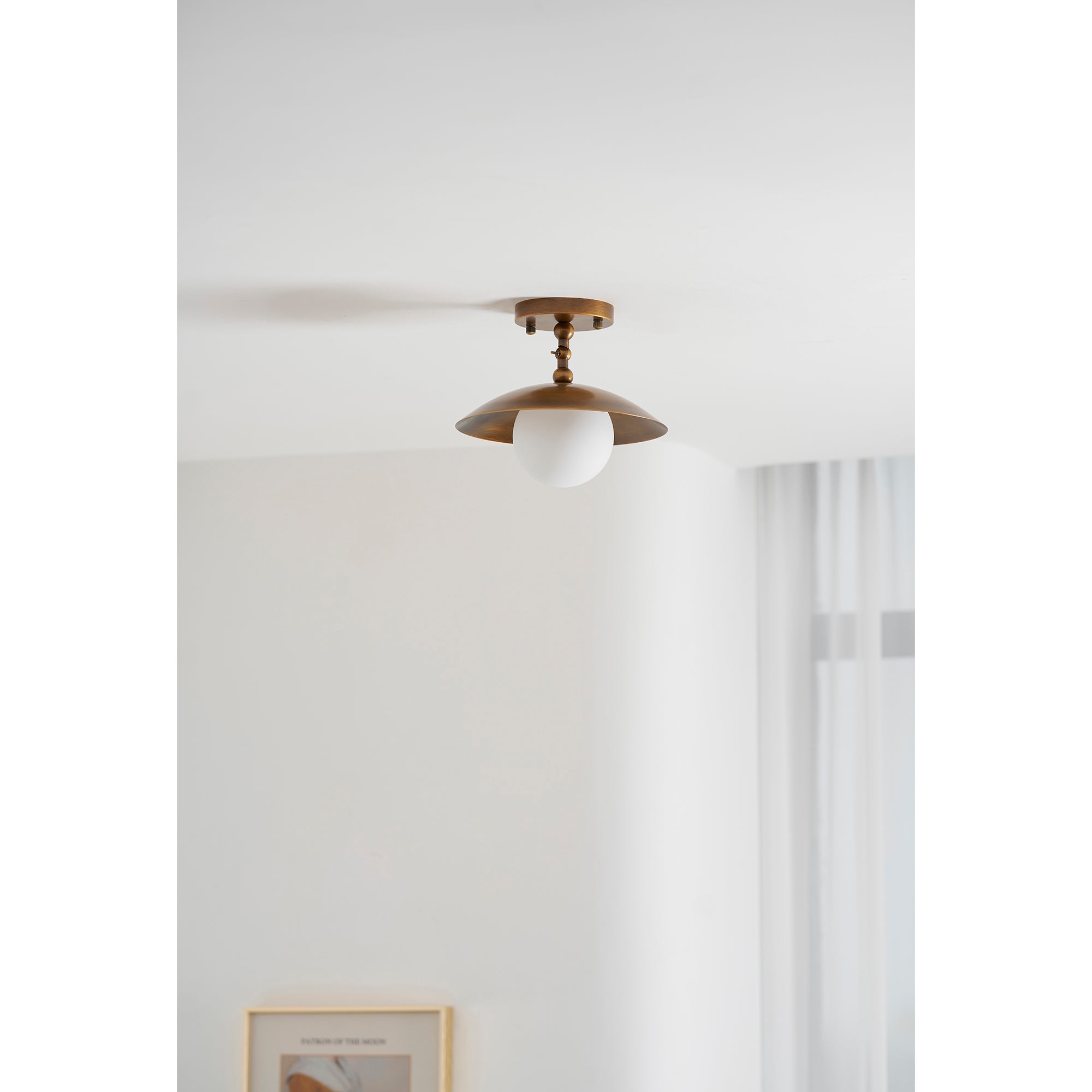 Alunona Globe Ceiling Light