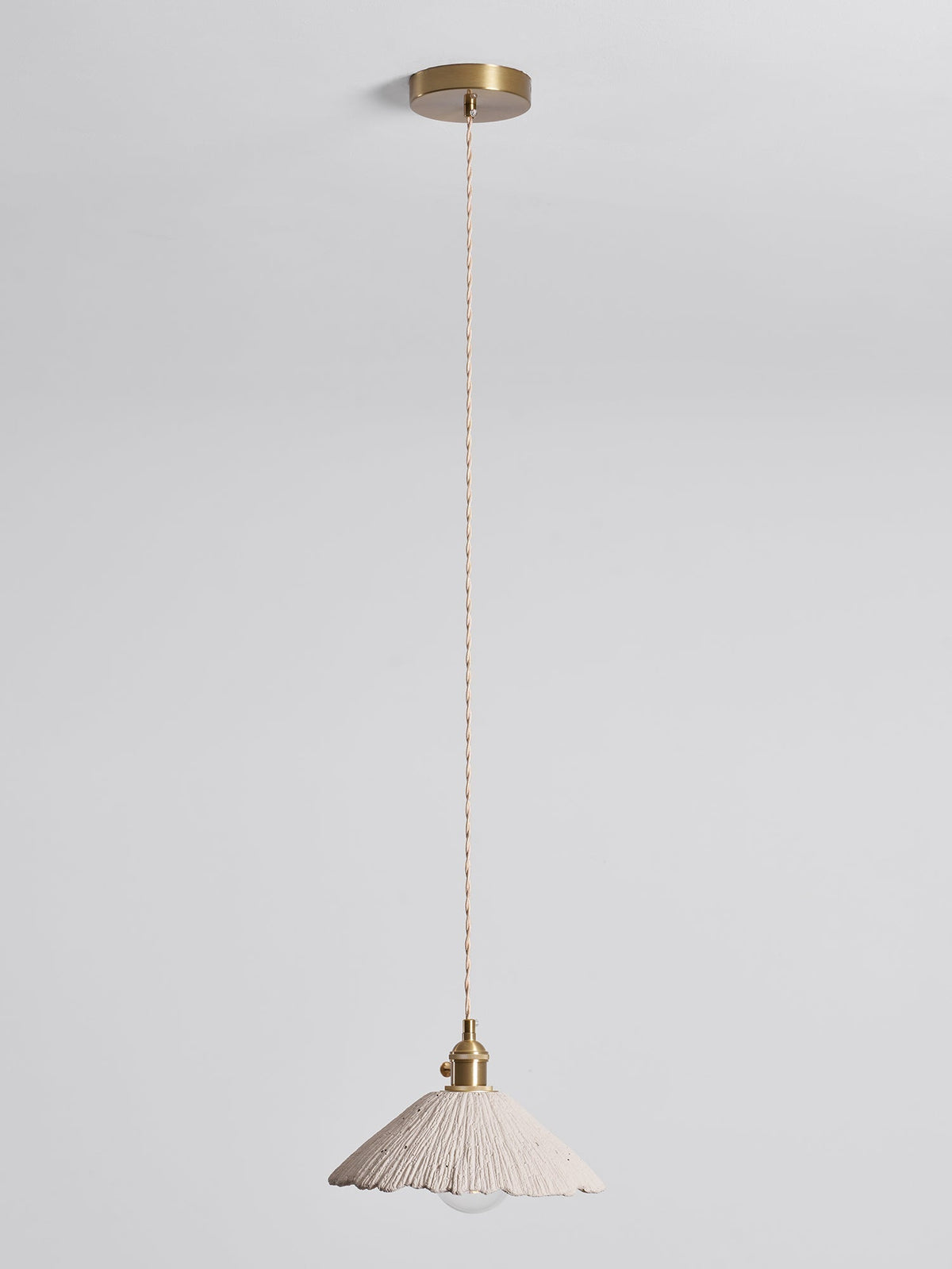 Microcement Pendant Lamp - Vakkerlight