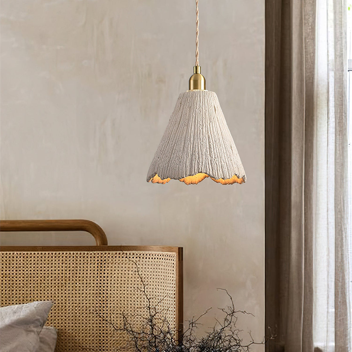 Microcement Pendant Lamp – detail 4