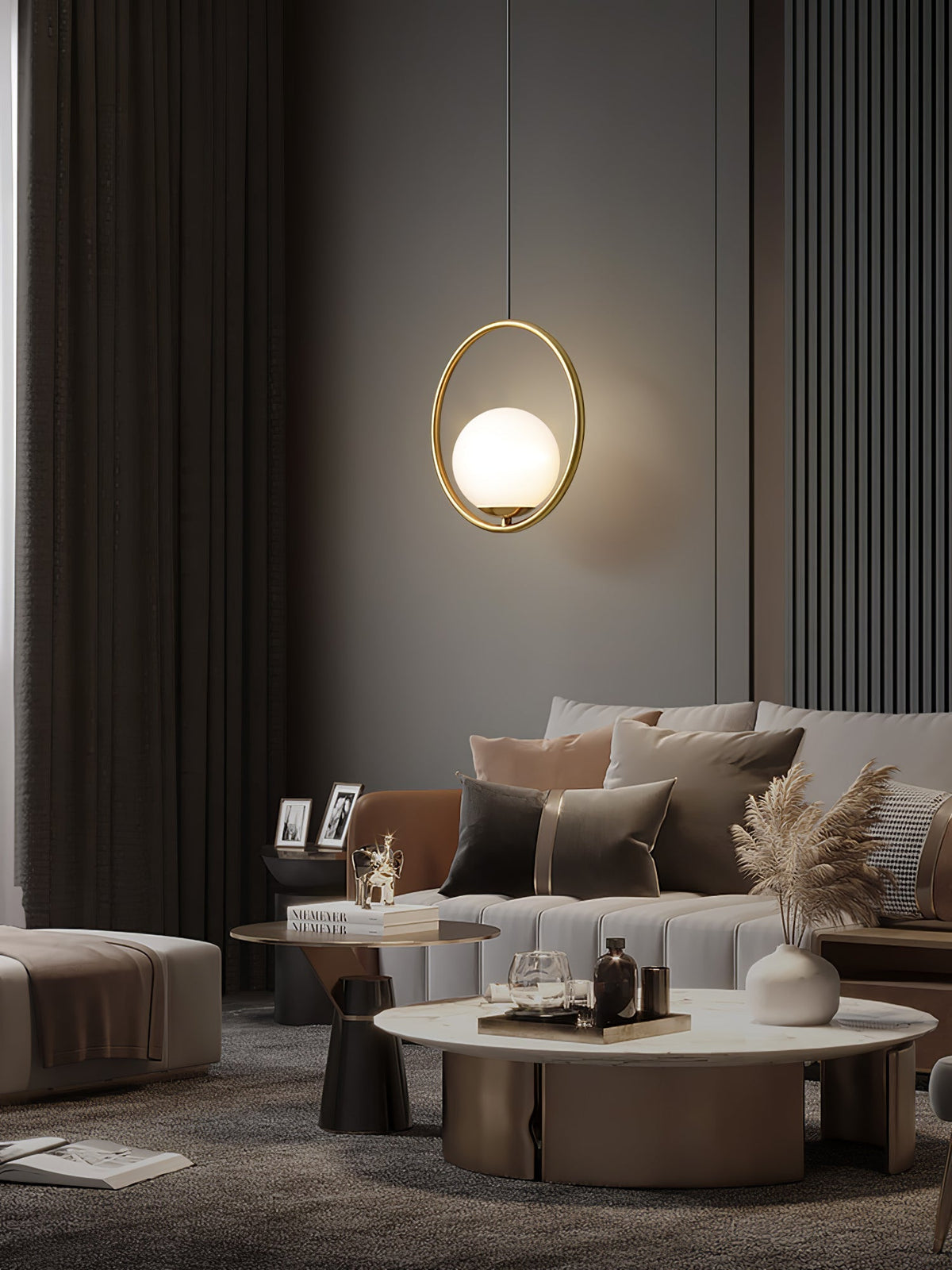 Cefemi Globe Pendant Light