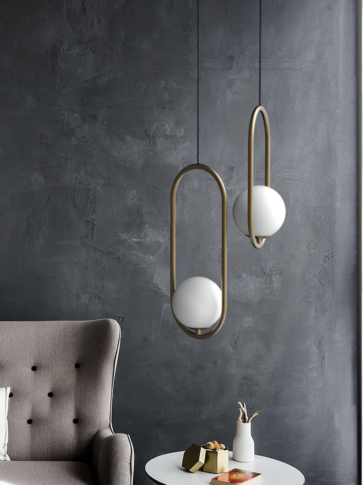 Cefemi Globe Pendant Light