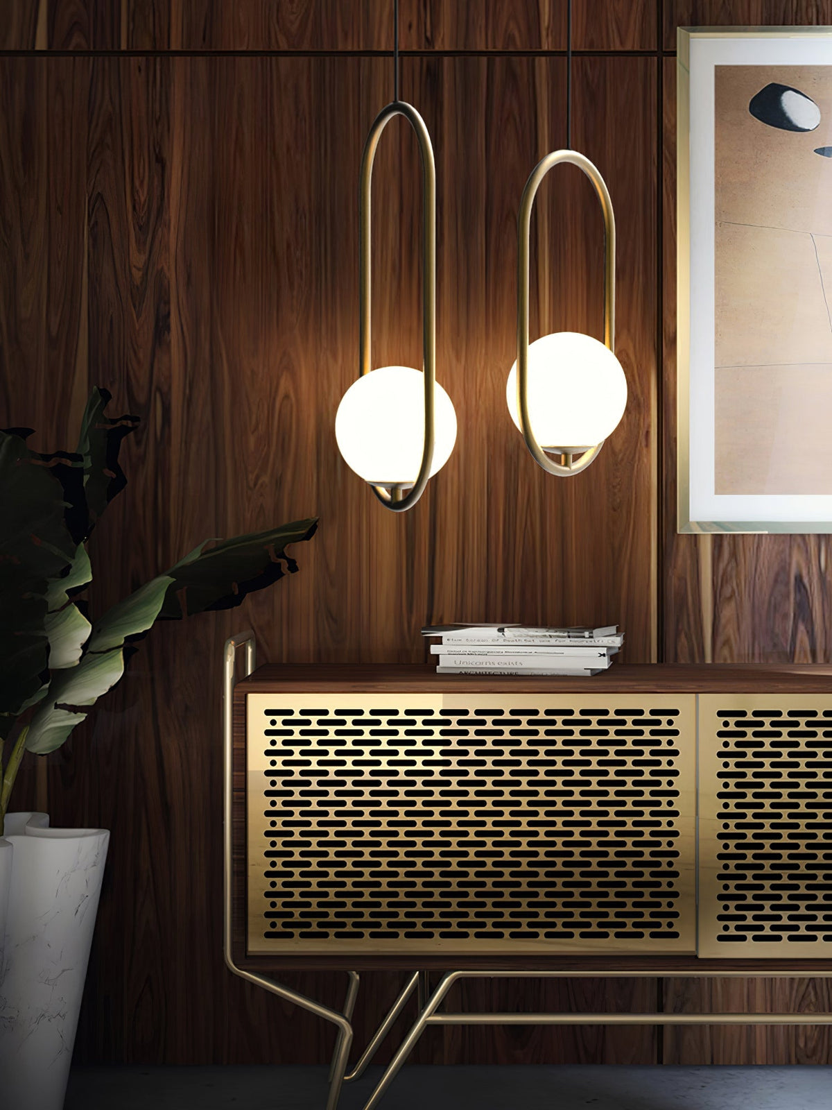 Cefemi Globe Pendant Light