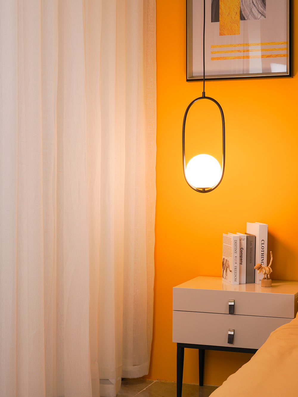 Cefemi Globe Pendant Light