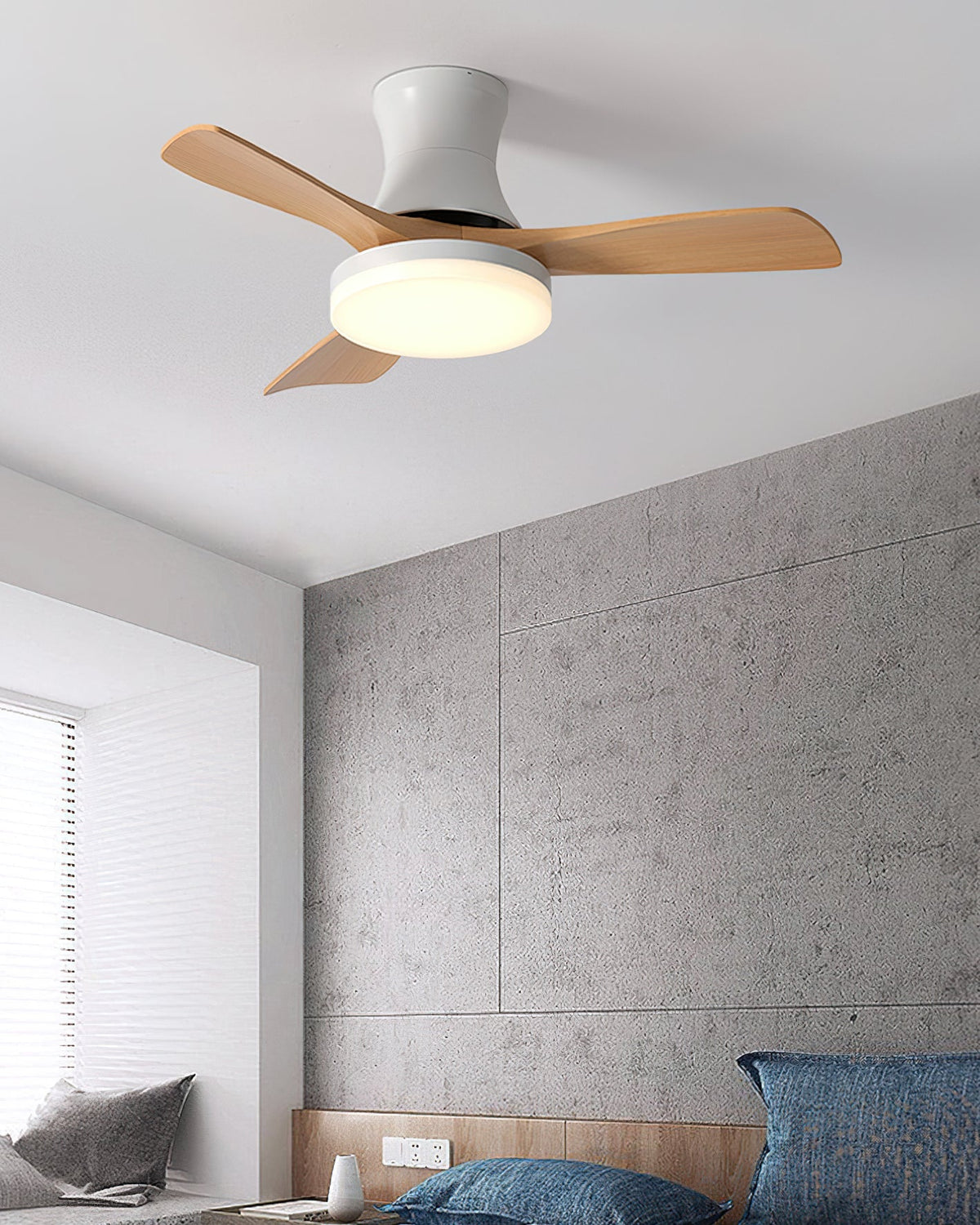 Tecavor Modern Ceiling Fan