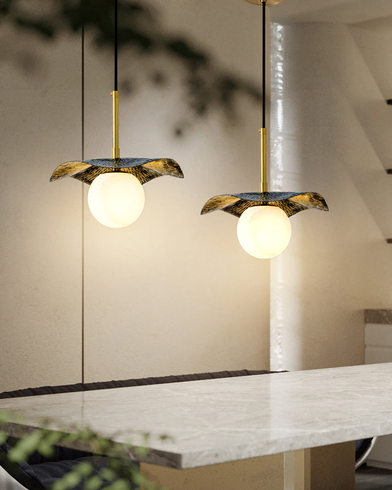 Himeron Organic Pendant Light