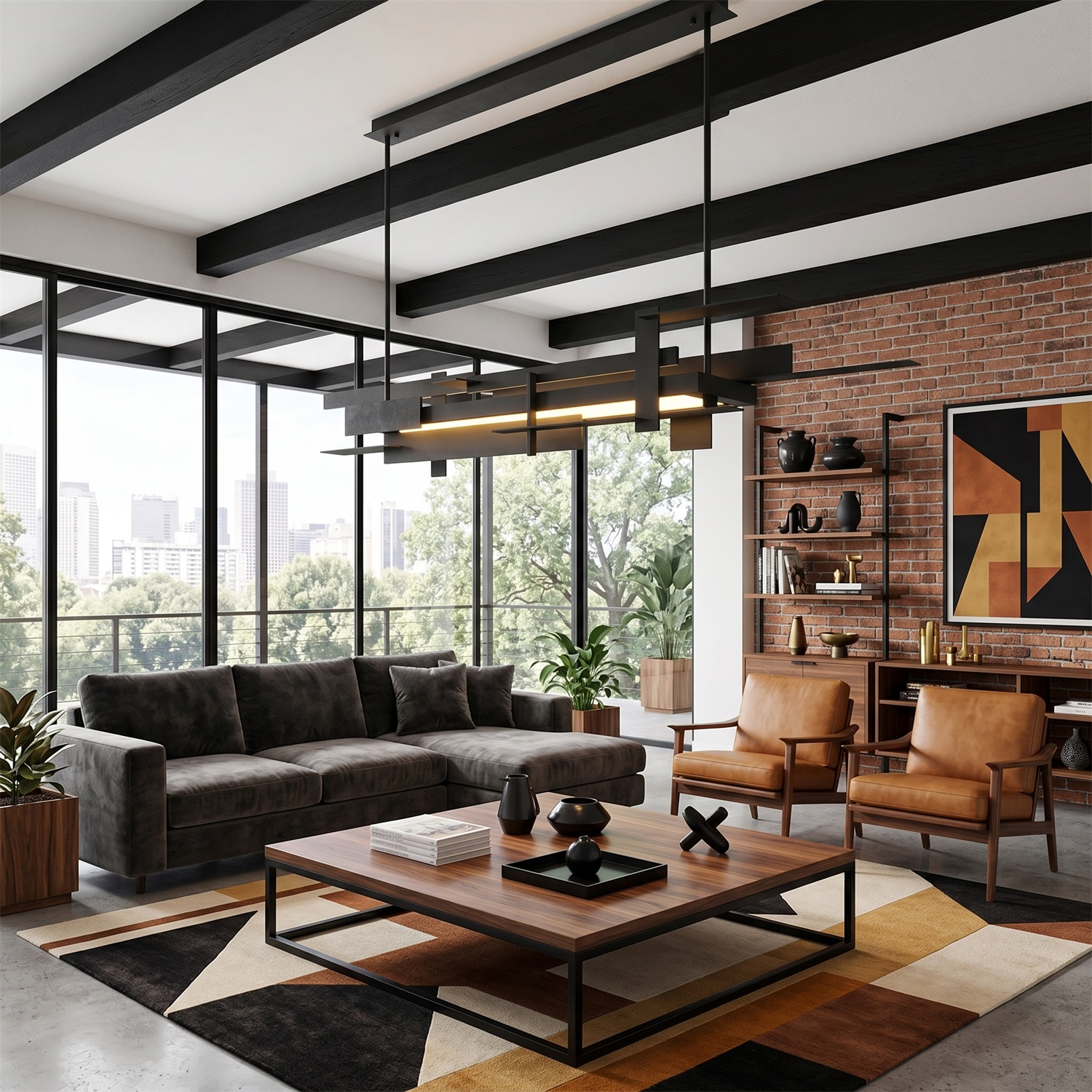 Anameron Modern Pendant Light