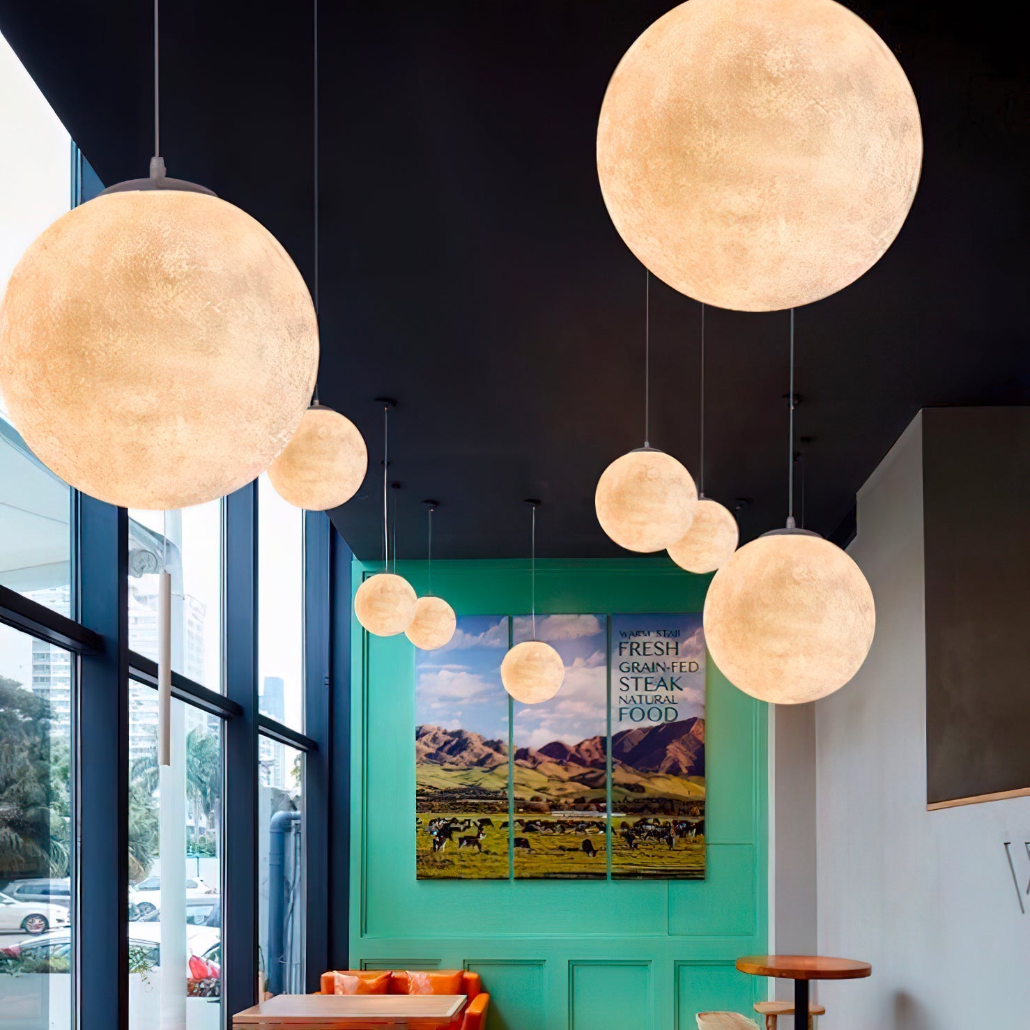 Hubelora Globe Pendant Light
