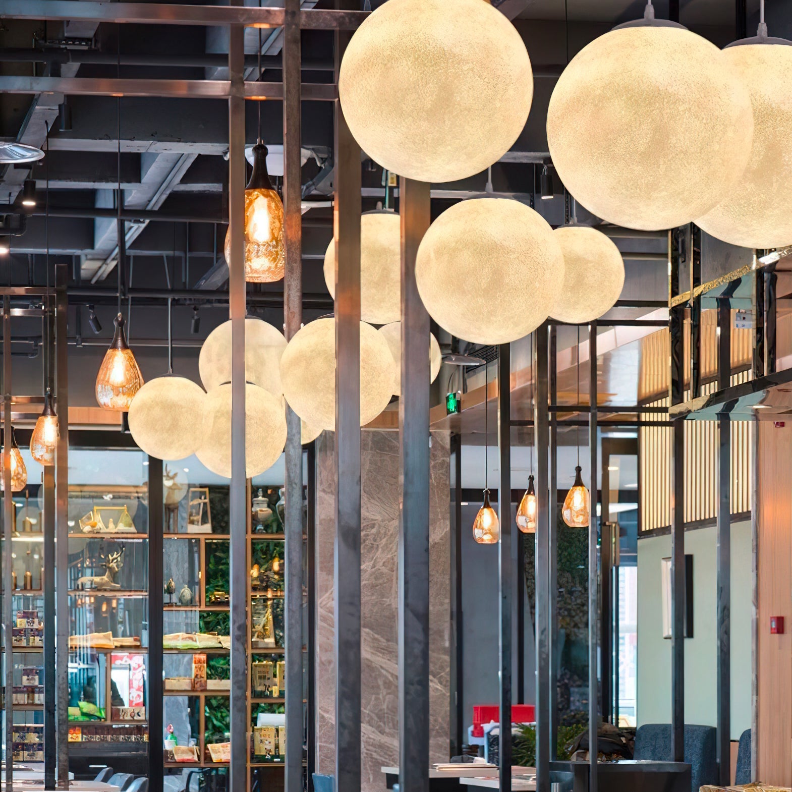 Hubelora Globe Pendant Light