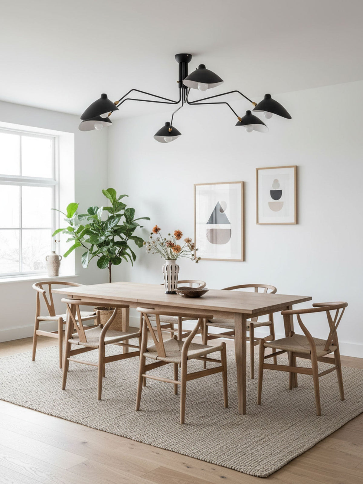 Multi-Arm Spider Ceiling Light A – detail 16