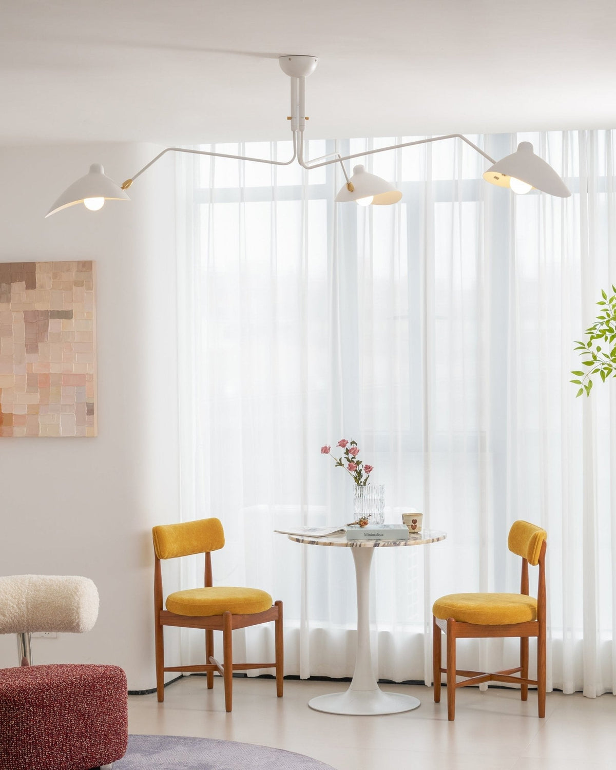 the mid-century spider-arm Ceiling Light A - Vakkerlight