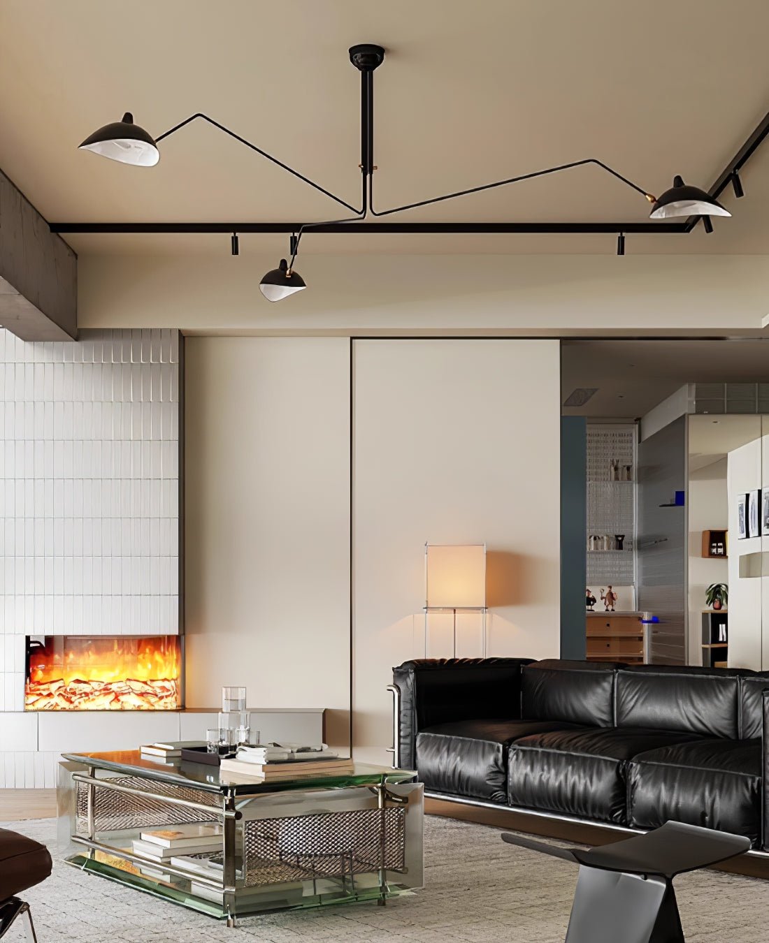 the mid-century spider-arm Ceiling Light A - Vakkerlight