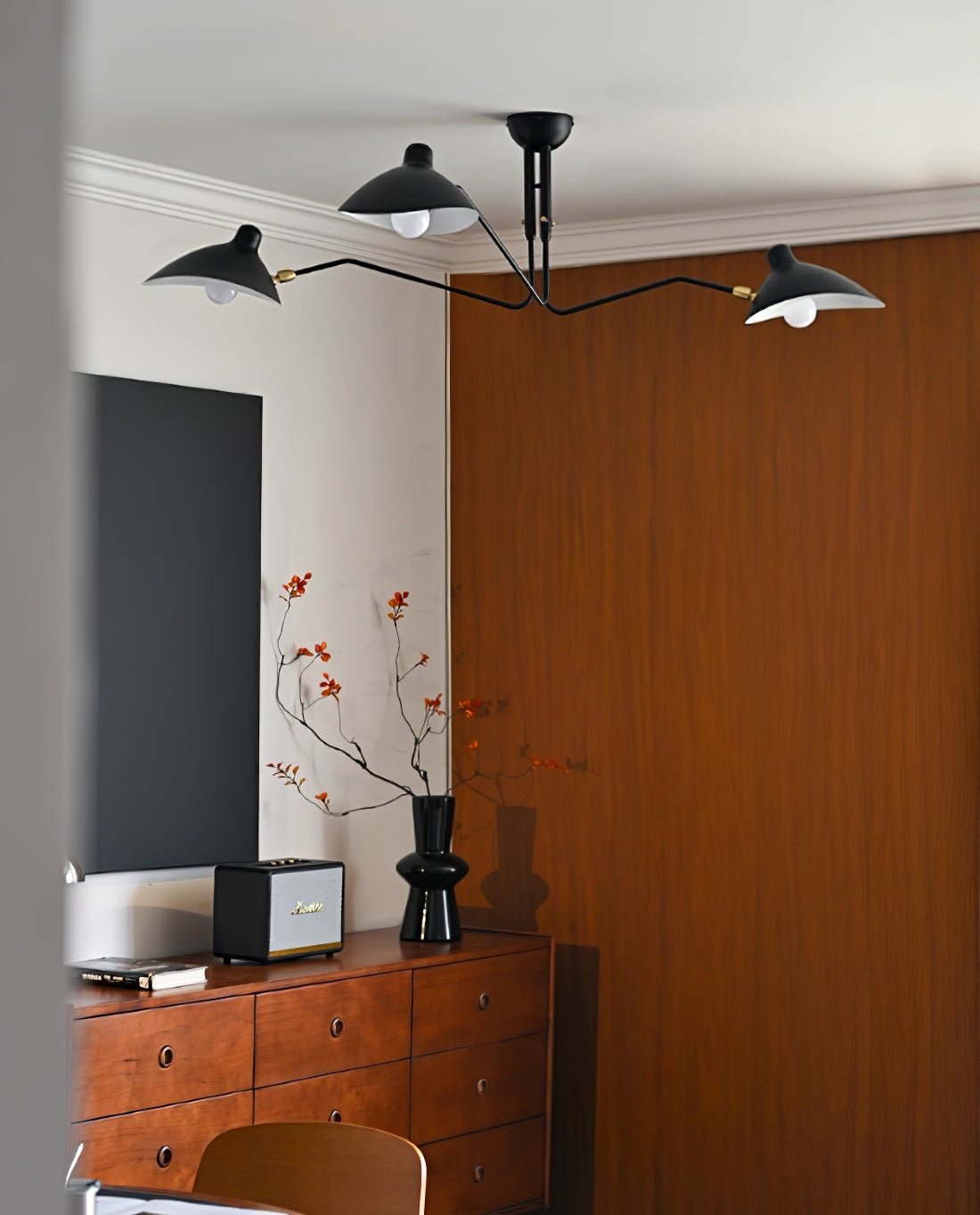 the mid-century spider-arm Ceiling Light A - Vakkerlight