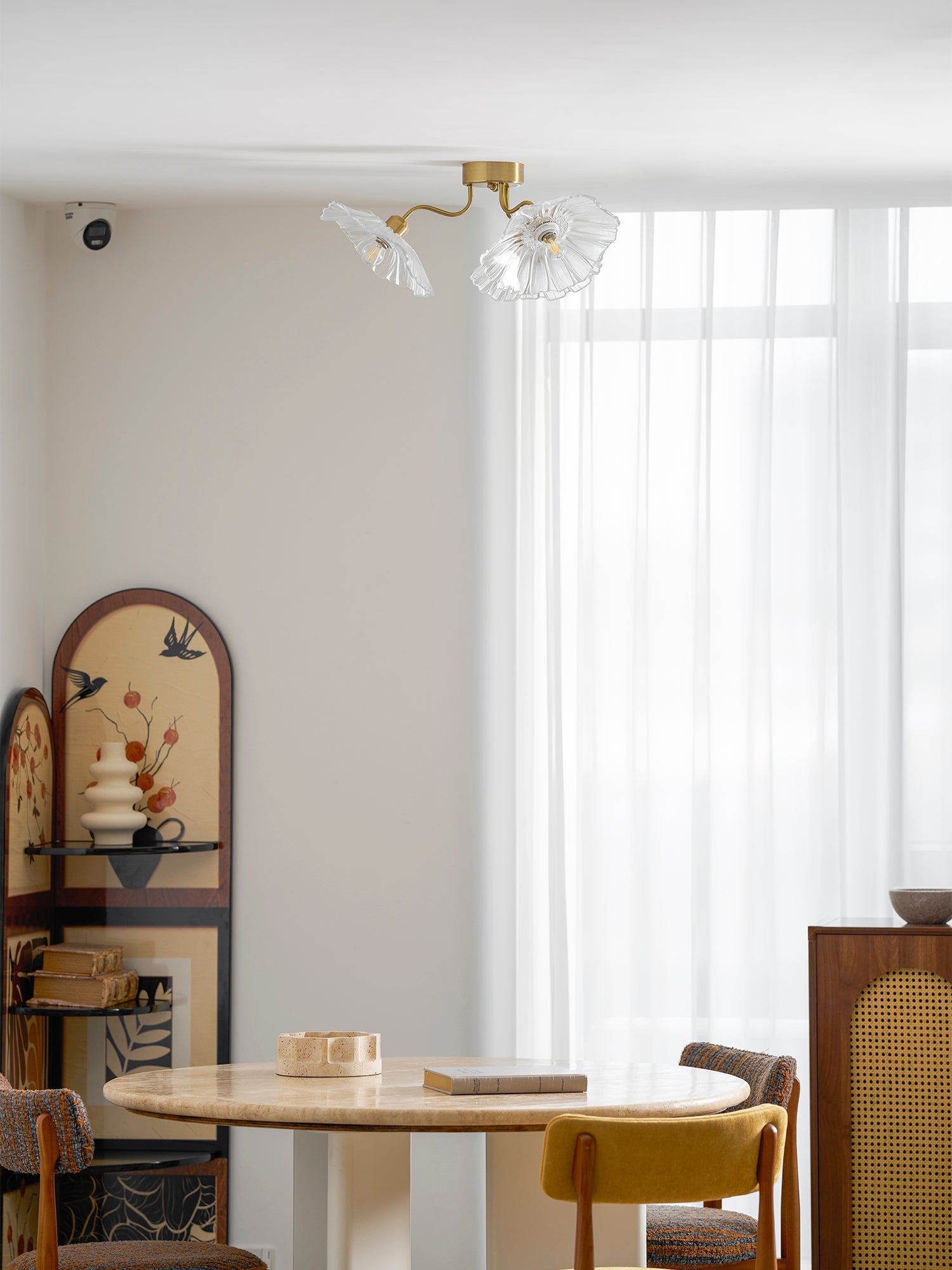 Leirova Lotus Leaf Ceiling Light