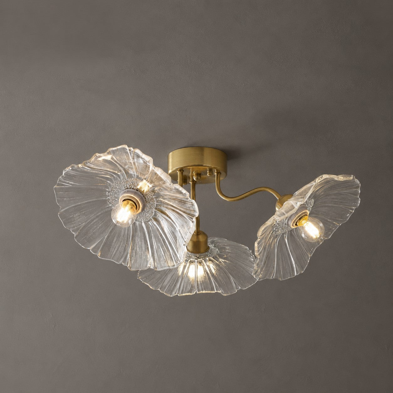 Leirova Lotus Leaf Ceiling Light