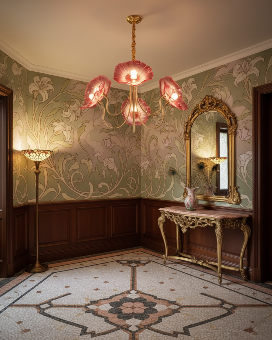 Belovora Floral Chandelier