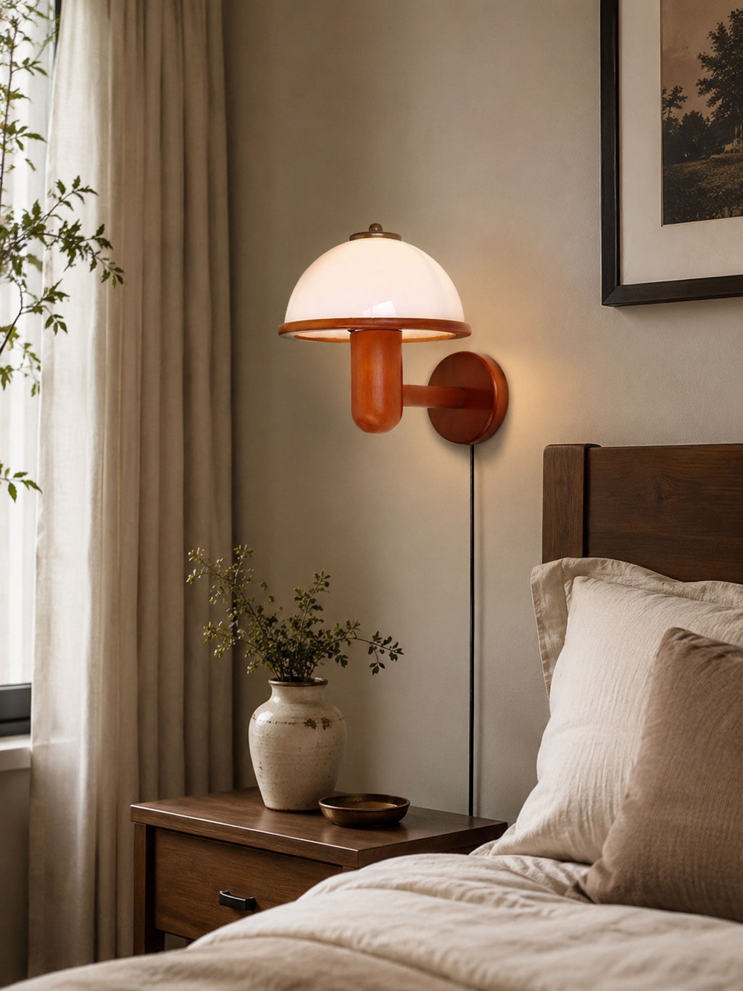 Dovo Mushroom Wall Light