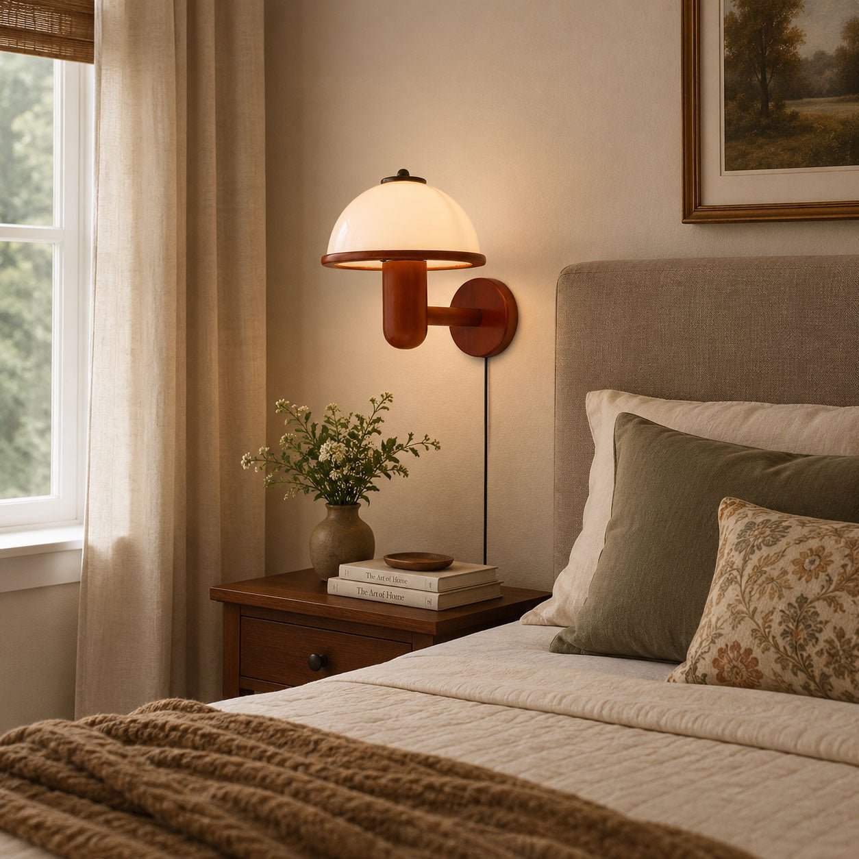 Dovo Mushroom Wall Light
