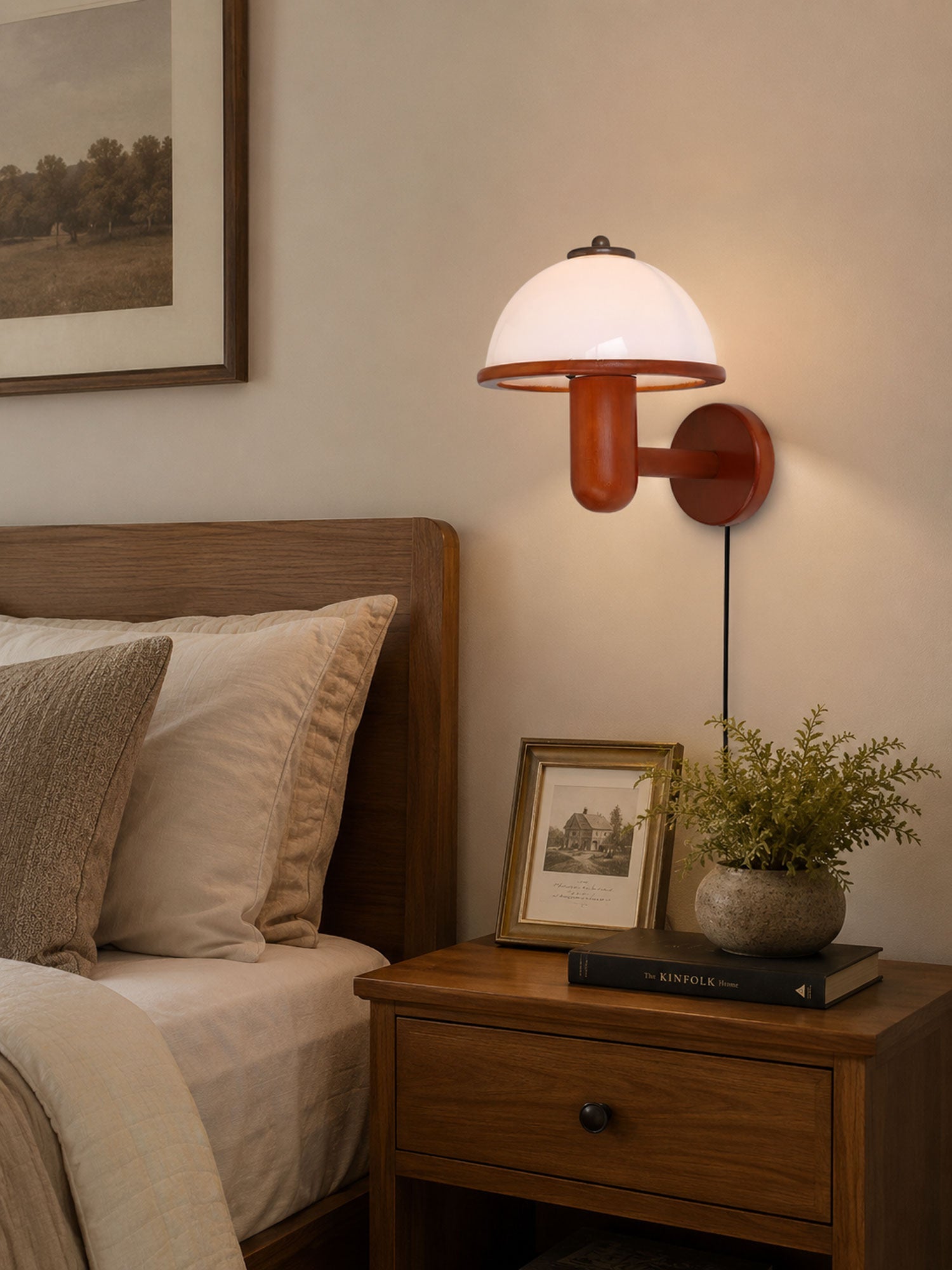 Dovo Mushroom Wall Light
