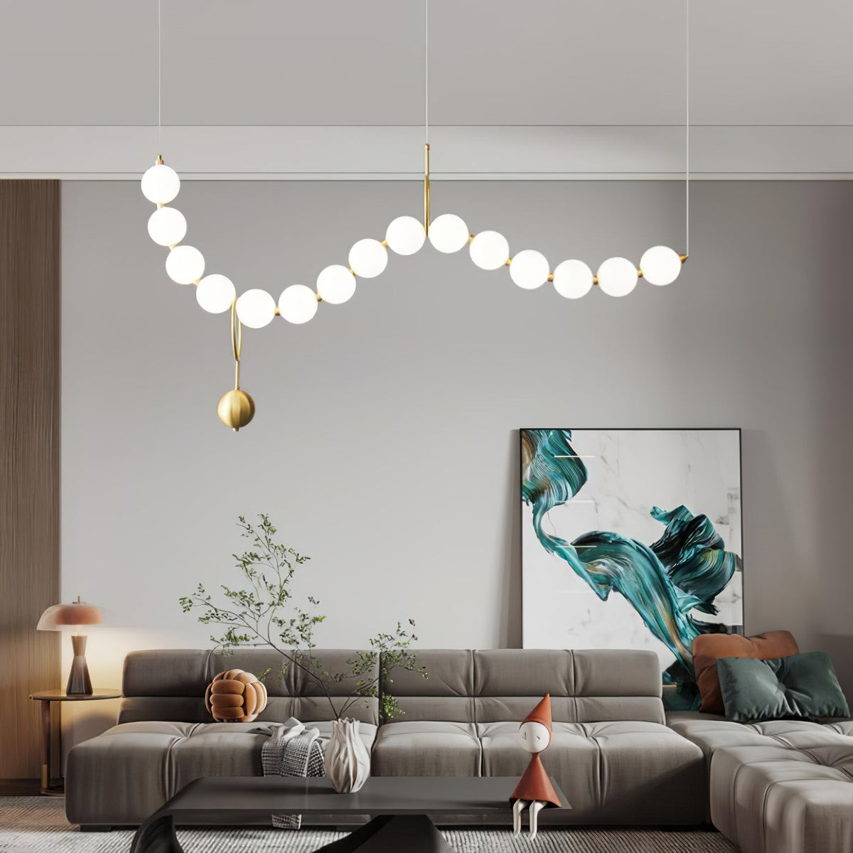 Loxe Globe Chandelier