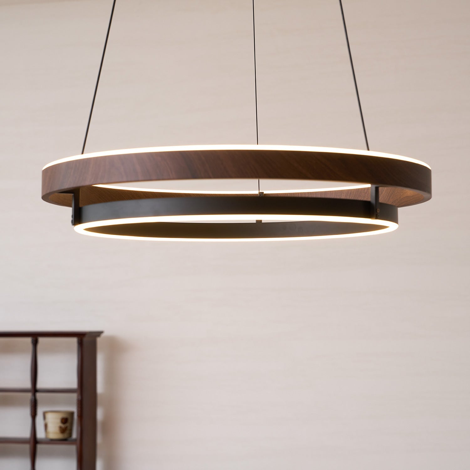 Aravessa Double Ring Chandelier