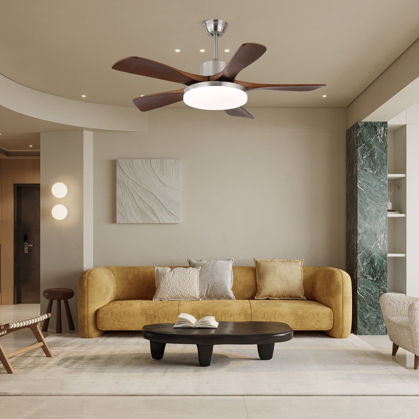 Leveza Ceiling Fan Light