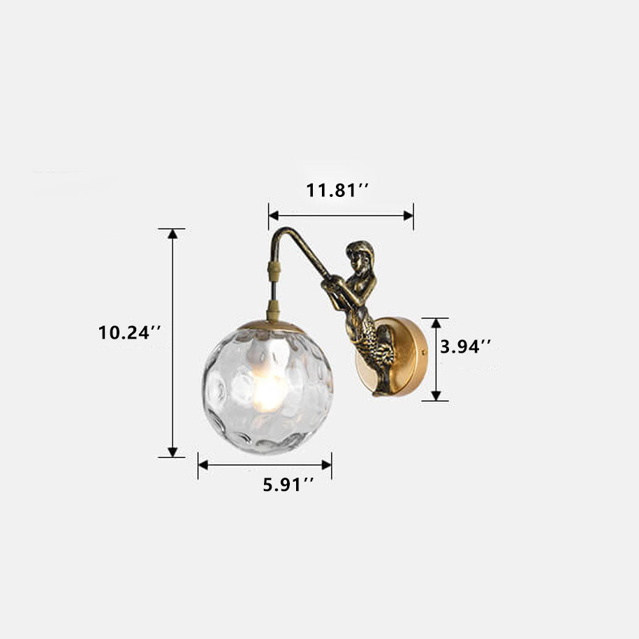 Baonar Globe Wall Light