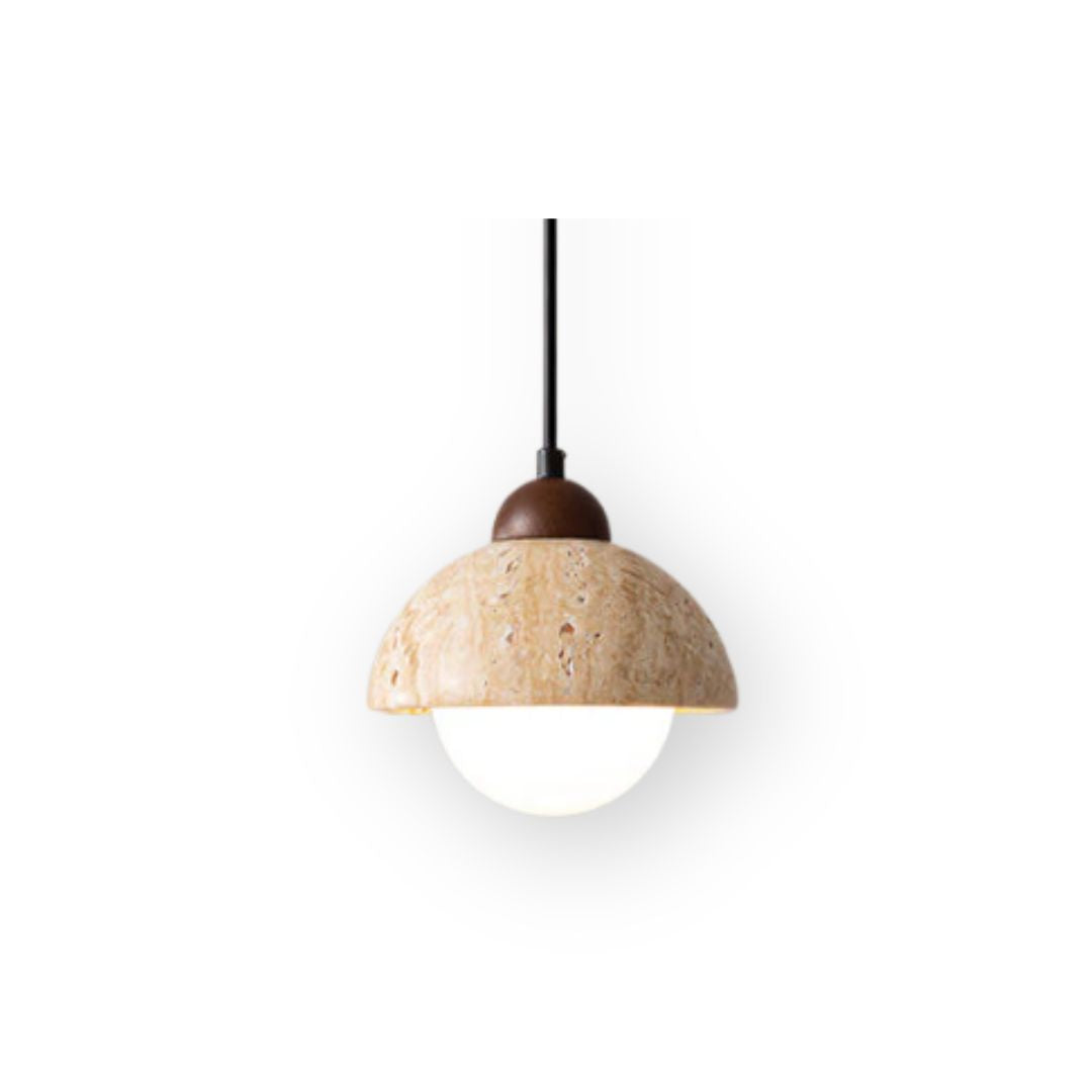 Pleno Travertine Pendant Light