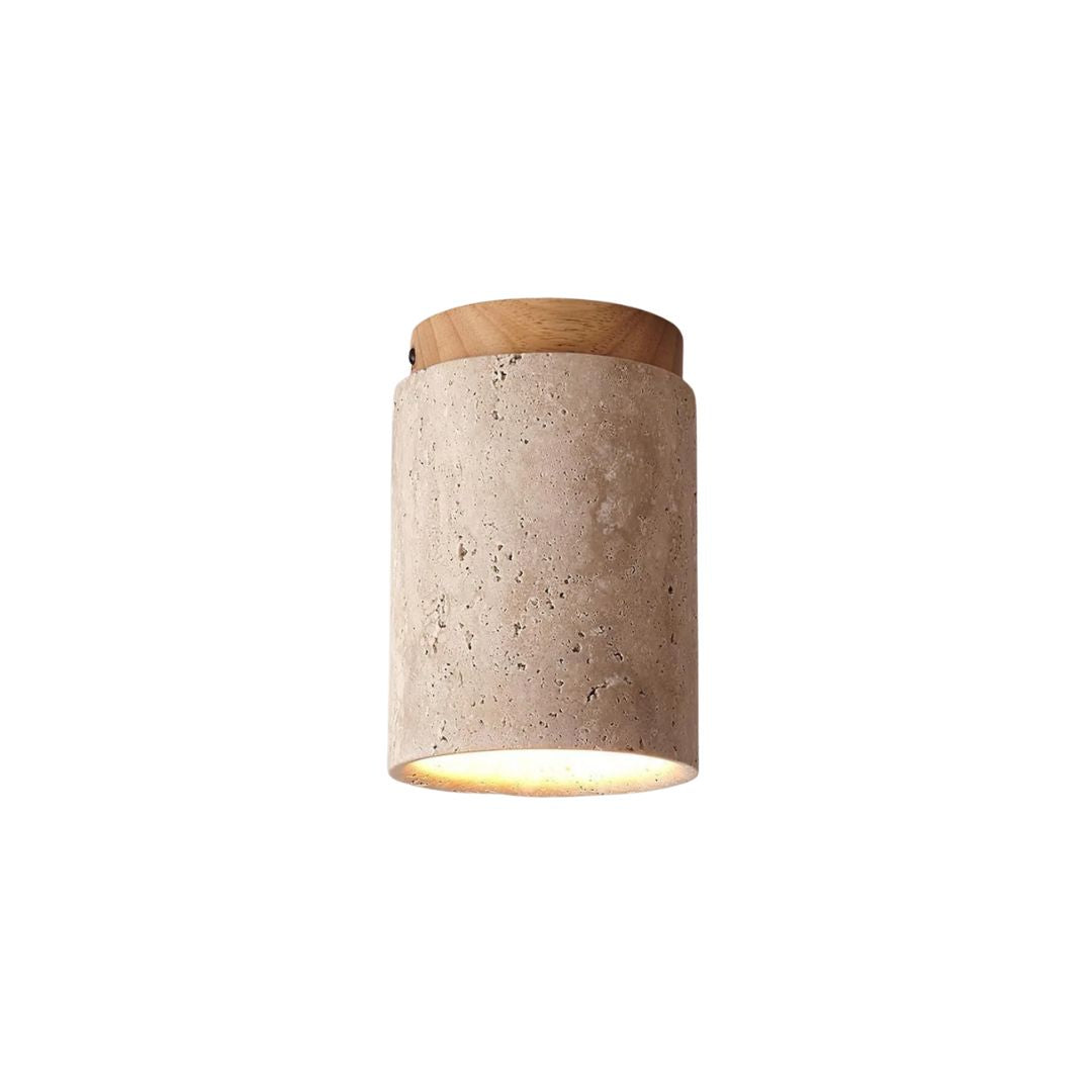 Sellon Travertine Ceiling Light