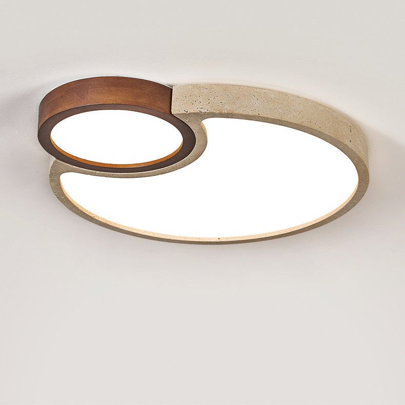 Velto Travertine Ceiling Light