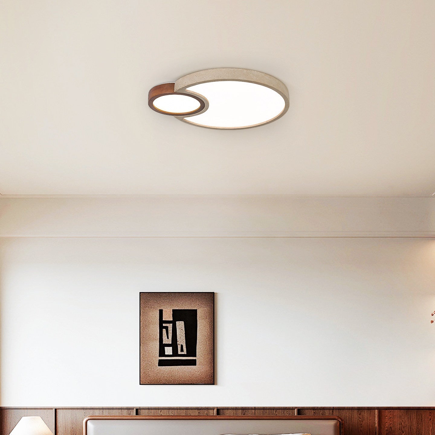 Velto Travertine Ceiling Light
