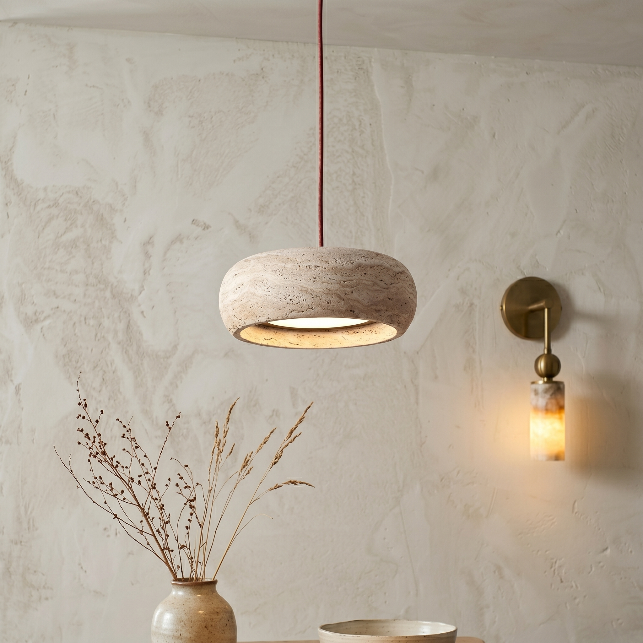 Asoe Drum Pendant Light