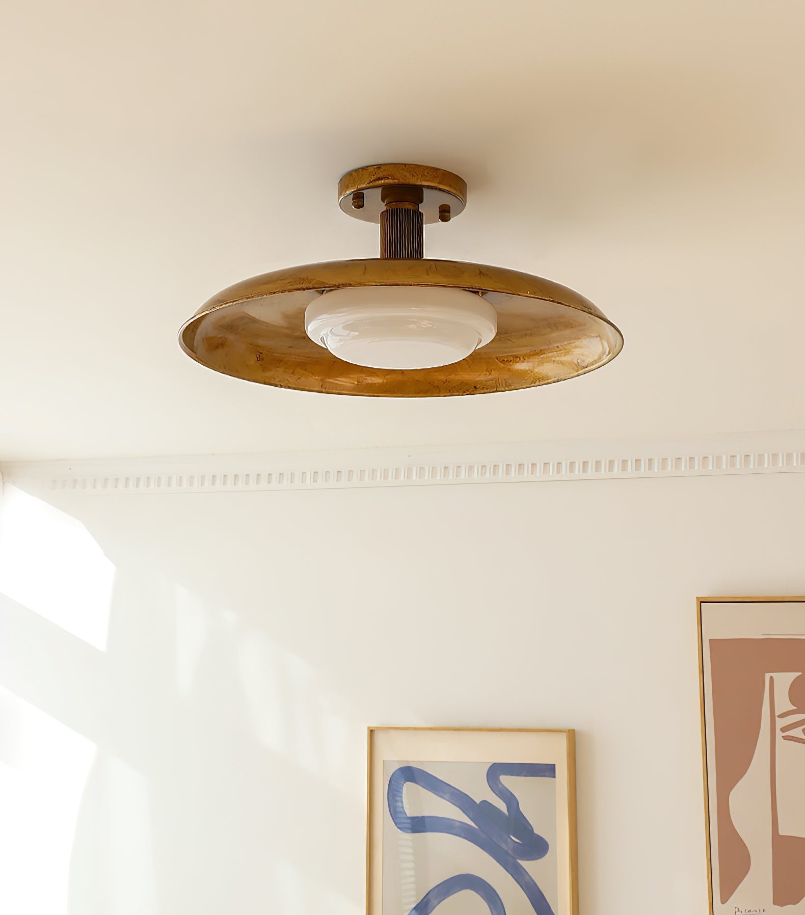 Alronero Round Ceiling Light