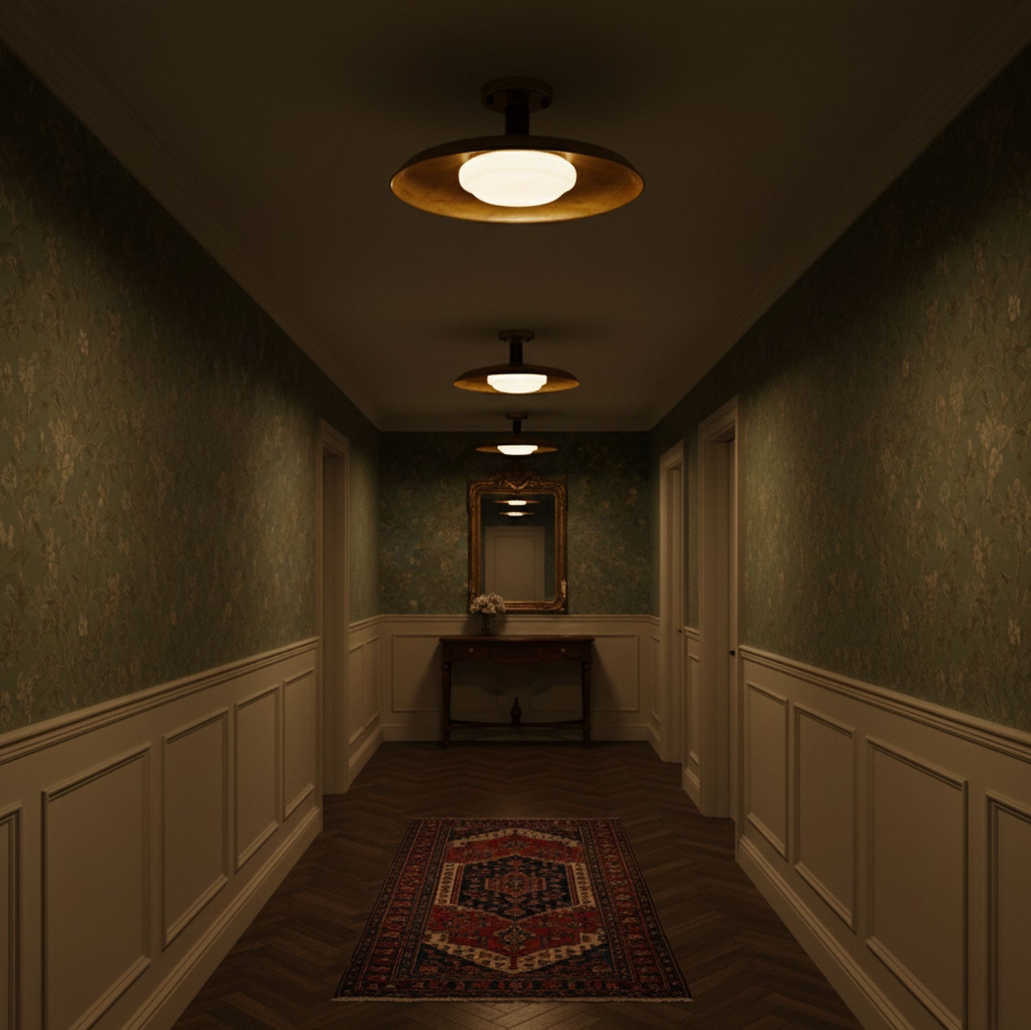 Alronero Round Ceiling Light